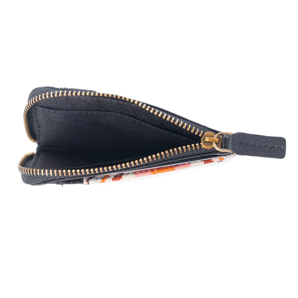 Prism Dawn Leather Credit Card Holder in Mesa Rust sold by Myra Bag product image thumbnail 4