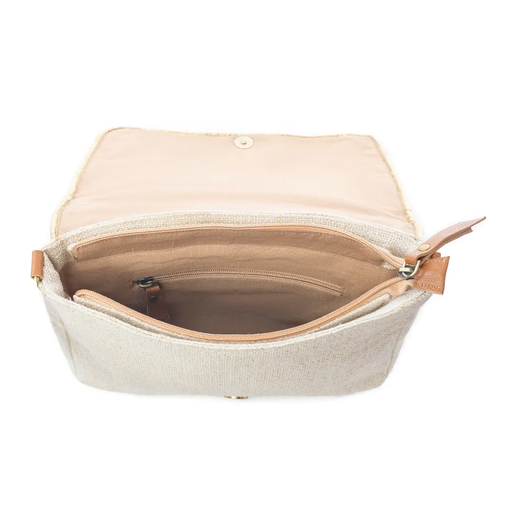 Chevron Valley Crossbody Bag in Spring Glow sold by Myra Bag product image thumbnail 5