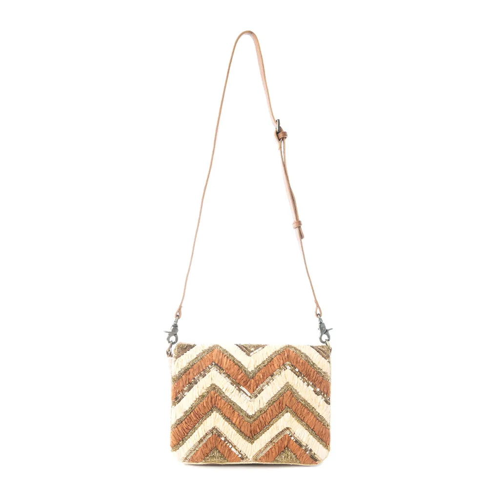 Sahara Sol Crossbody Bag in Radiant Topaz sold by Myra Bag product image thumbnail 4