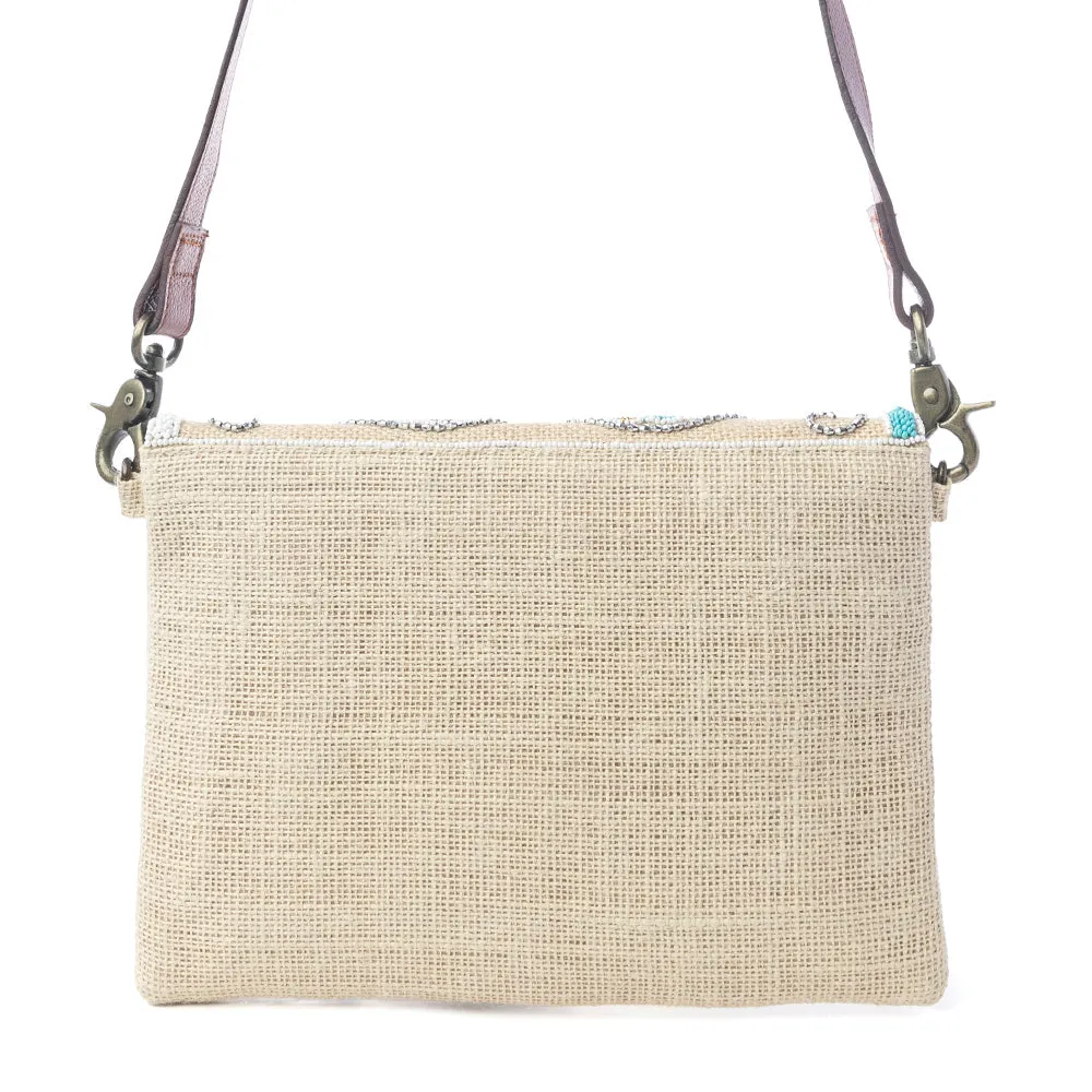 Desert Phoenix Crossbody Bag in Aqua Jewel sold by Myra Bag product image thumbnail 3