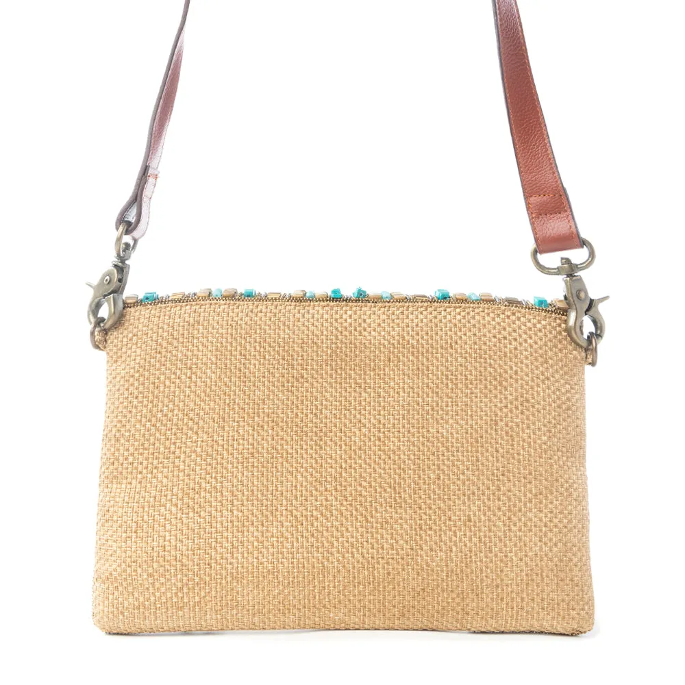 Aurora Sands Crossbody Bag in Sahara Dune sold by Myra Bag product image thumbnail 3