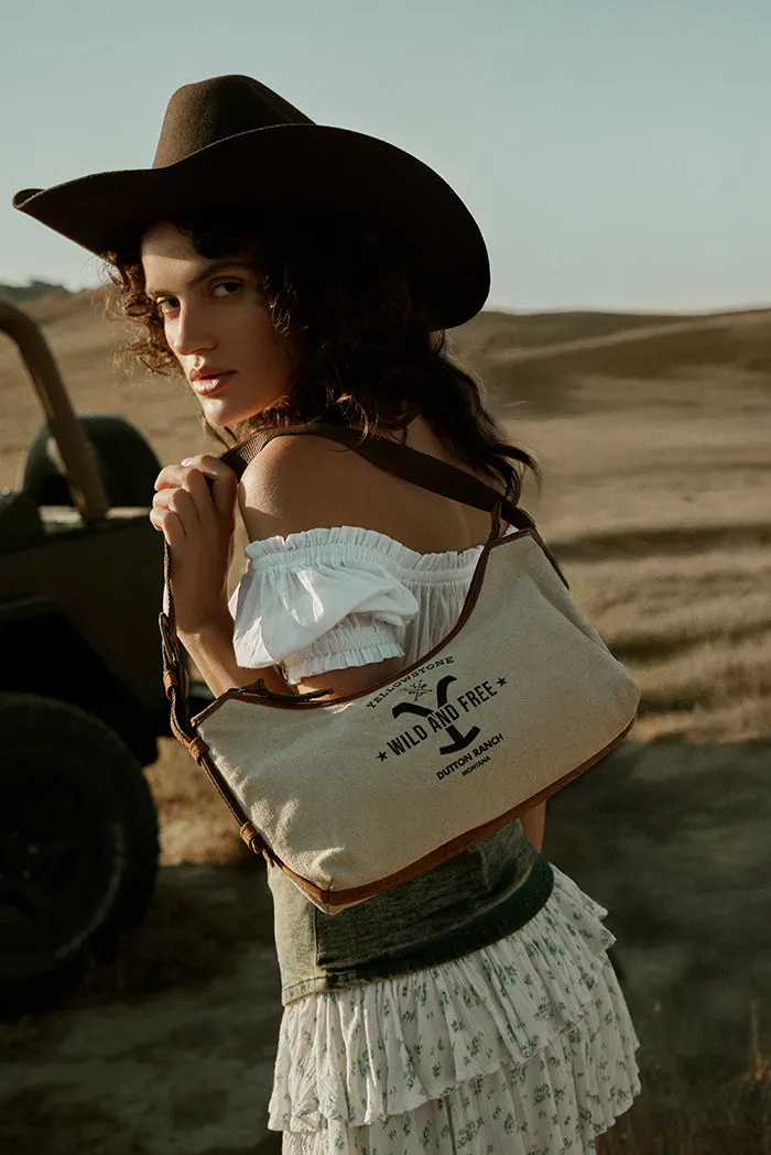 Yellowstone Savanna Ivory CrossBody Bag sold by Myra Bag product image thumbnail 5