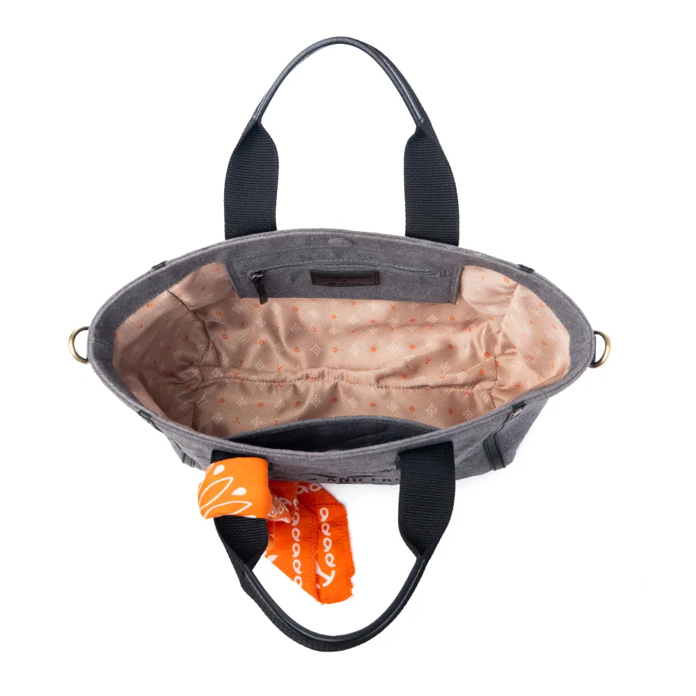 Yellowstone Echo Valley Ash Crossbody Bag with Scarf sold by Myra Bag product image thumbnail 5
