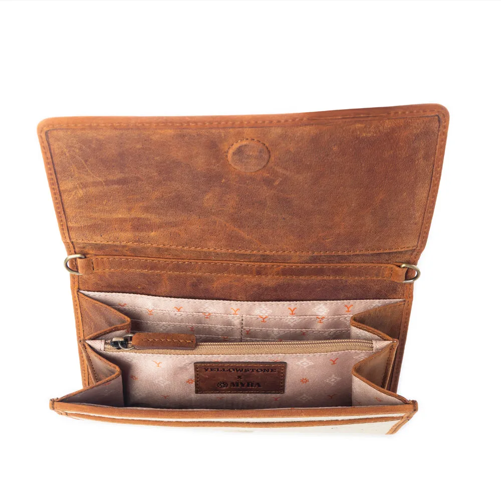 Yellowstone Roverra Ivory Sling Wallet sold by Myra Bag product image thumbnail 5