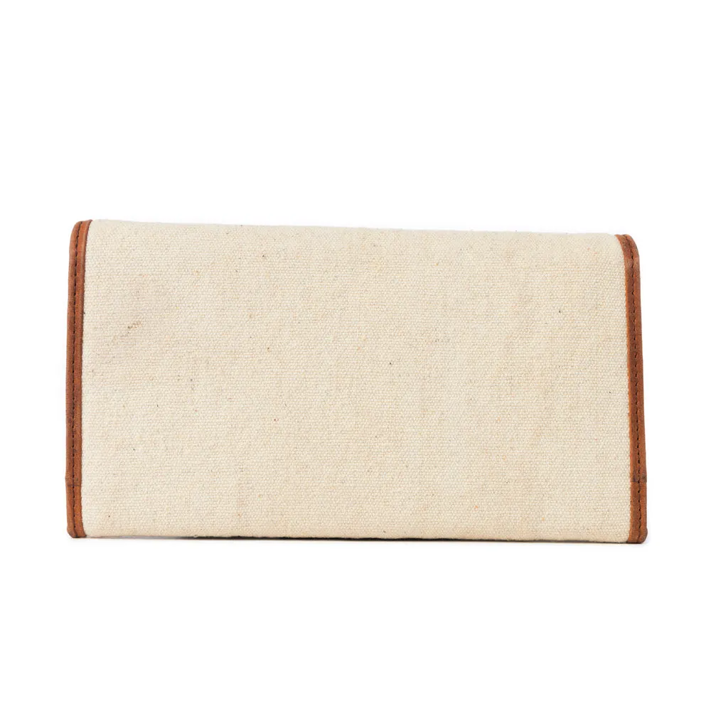 Yellowstone Roverra Ivory Sling Wallet sold by Myra Bag product image thumbnail 3