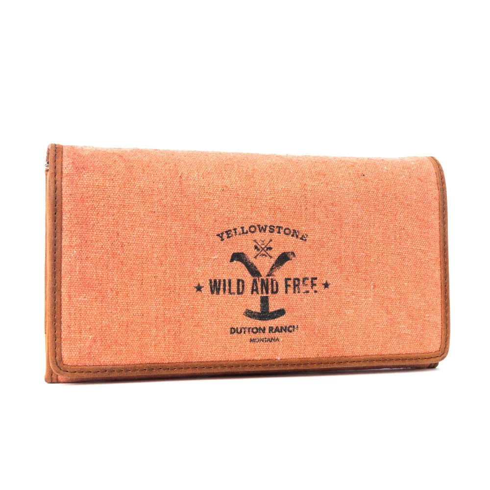 Yellowstone Roverra Amber Sling Wallet sold by Myra Bag product image thumbnail 2