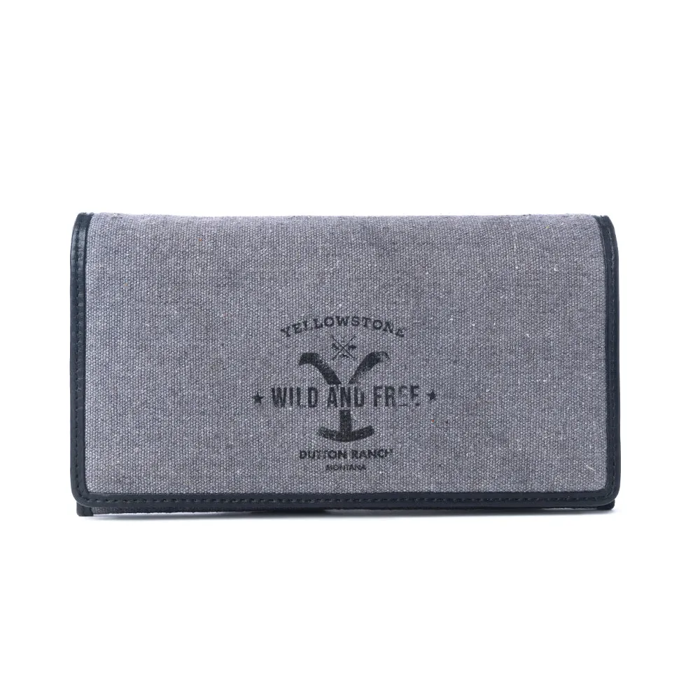 Yellowstone Roverra Ash Sling Wallet sold by Myra Bag