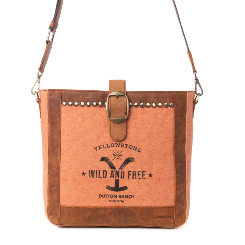 Yellowstone Lone Star Amber Satchel Bag sold by Myra Bag