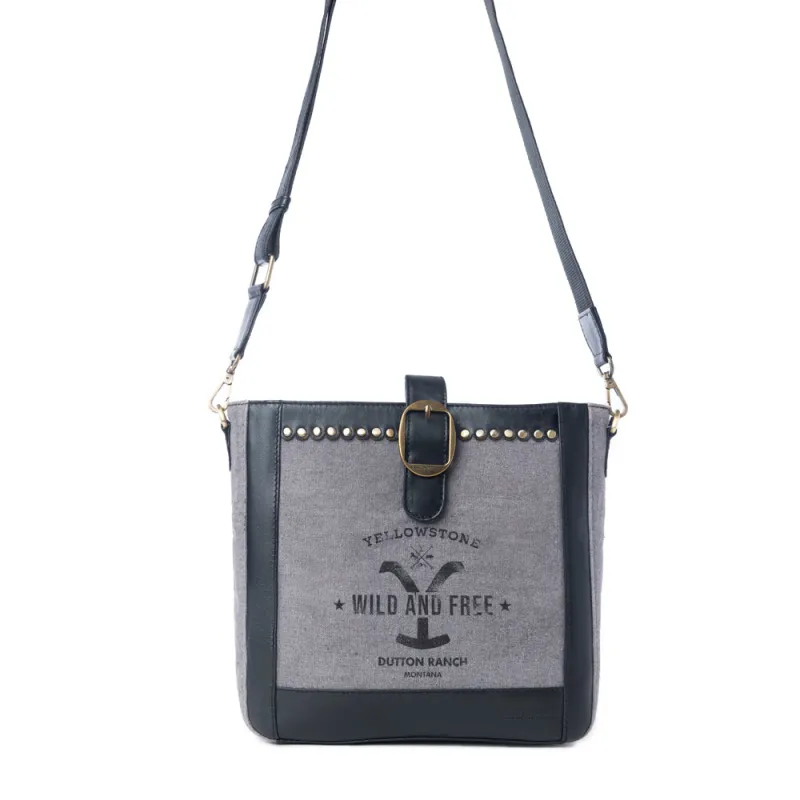 Yellowstone Lone Star Ash Satchel Bag sold by Myra Bag