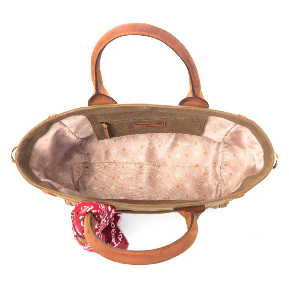 Yellowstone Montana Amber CrossBody Bag with Scarf sold by Myra Bag product image thumbnail 5