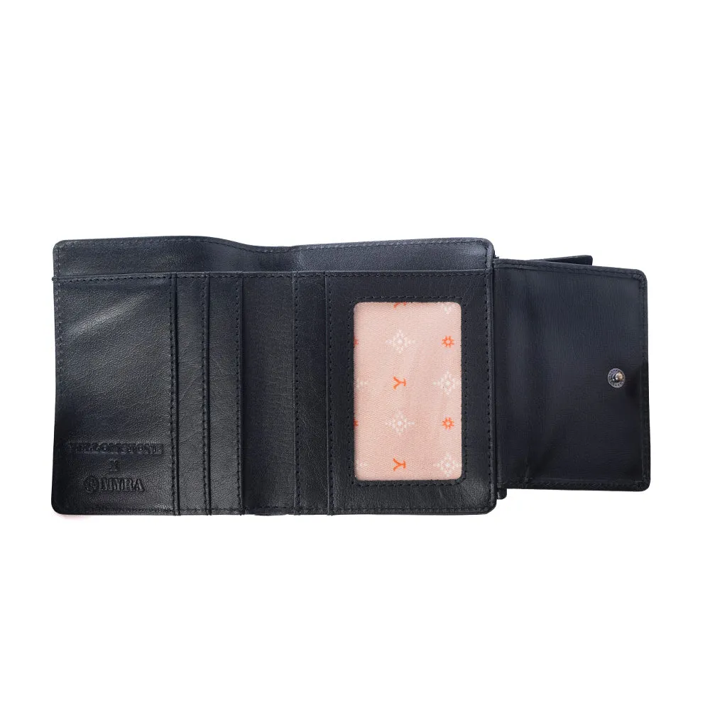 Yellowstone Westmere Studded Credit Card Holder in Ash sold by Myra Bag product image thumbnail 4