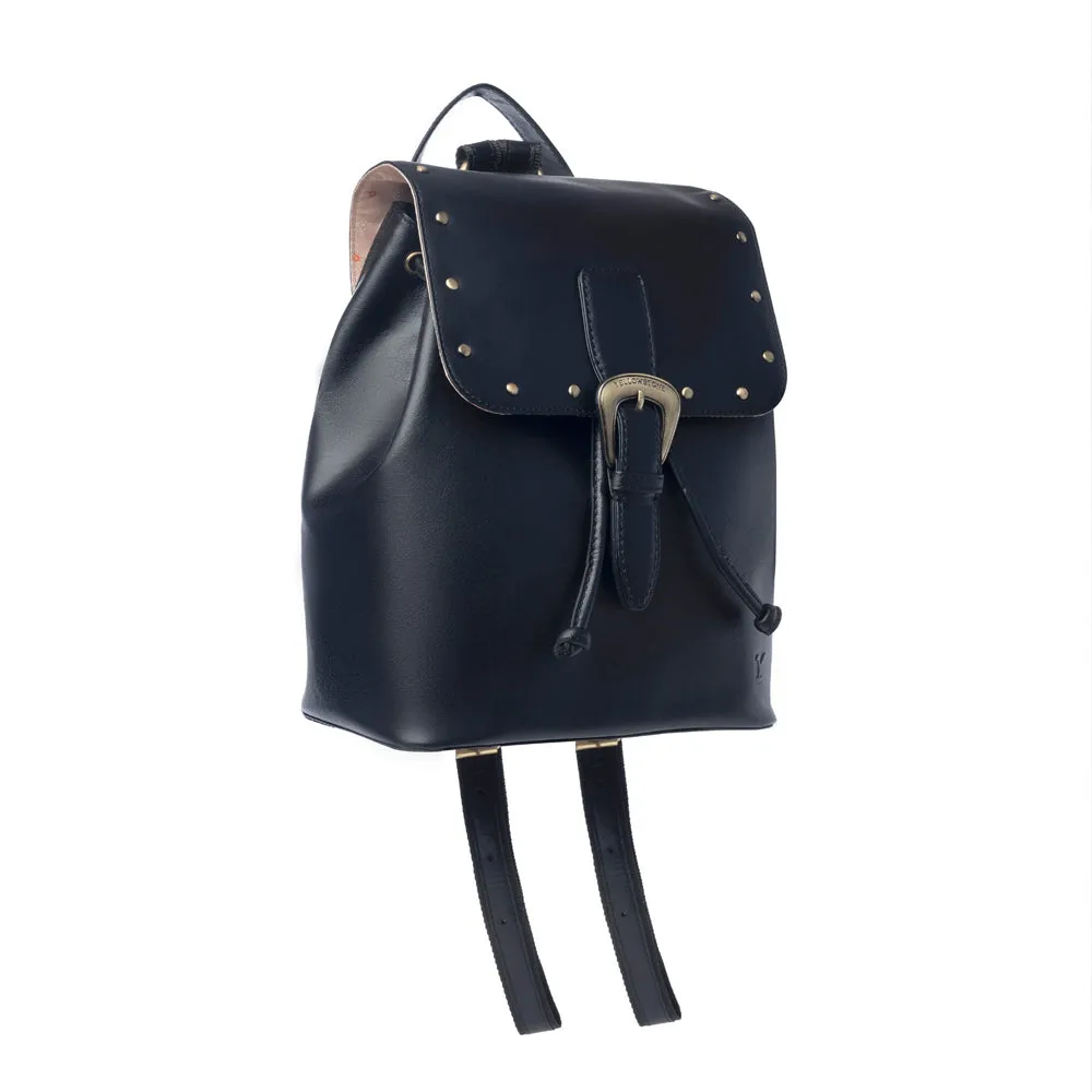 Yellowstone Longhorn Ash Studded Leather Backpack sold by Myra Bag product image thumbnail 2