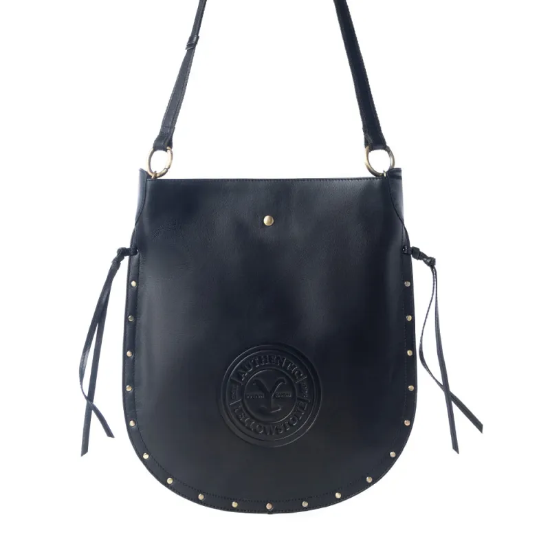 Yellowstone Ash Frontier Studded Leather Bag sold by Myra Bag