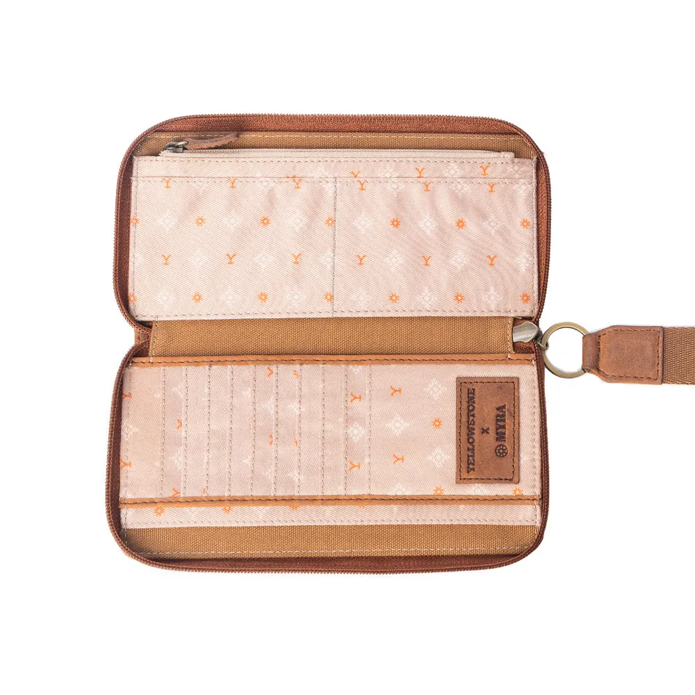 Yellowstone Montana Amber Wallet sold by Myra Bag product image thumbnail 4
