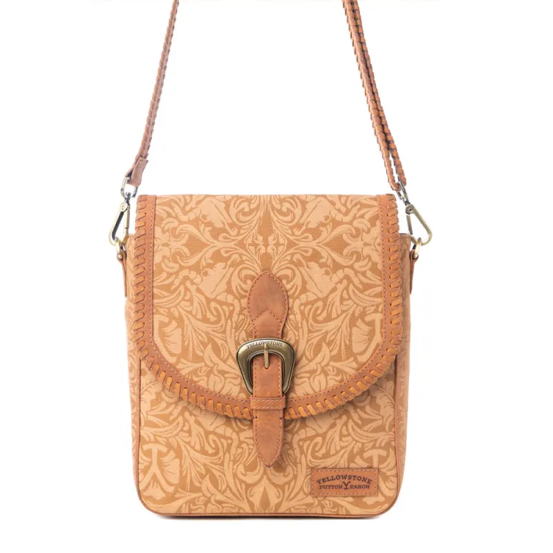 Yellowstone Rodeo Riverbend Weaved Buckle Bag sold by Myra Bag
