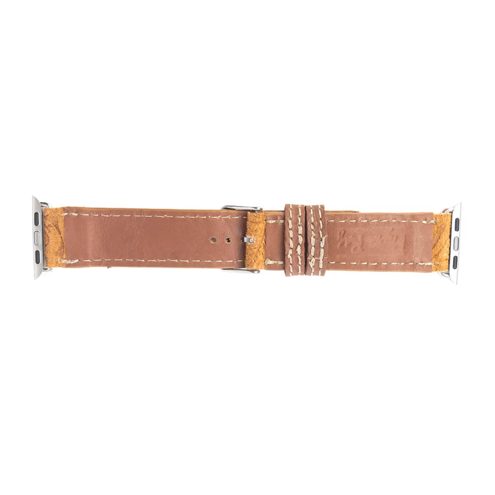 Saddleback Trail Watch Band in Brown sold by Myra Bag product image thumbnail 2