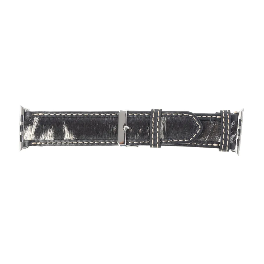 Midnight Maverick Watch Band in Black sold by Myra Bag