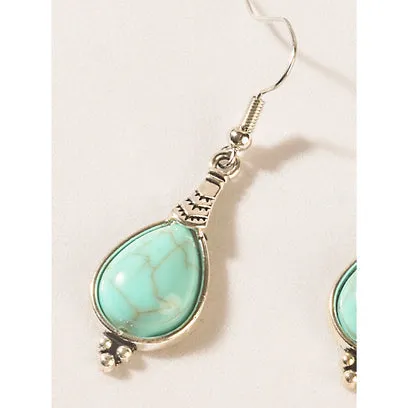 Mesa Droplet Earrings in Moonlit Blue sold by Myra Bag product image thumbnail 2