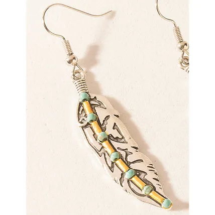 Wild Lineage Earrings in Antique Silver sold by Myra Bag product image thumbnail 2