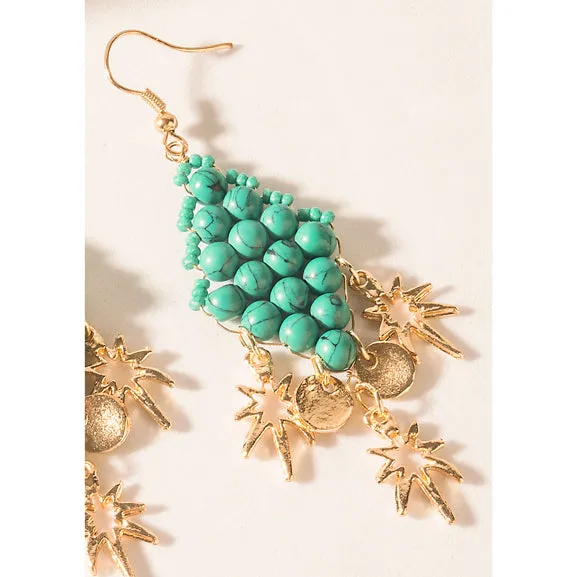 Mystic Lagoon Earrings in Canyon Sky sold by Myra Bag product image thumbnail 2