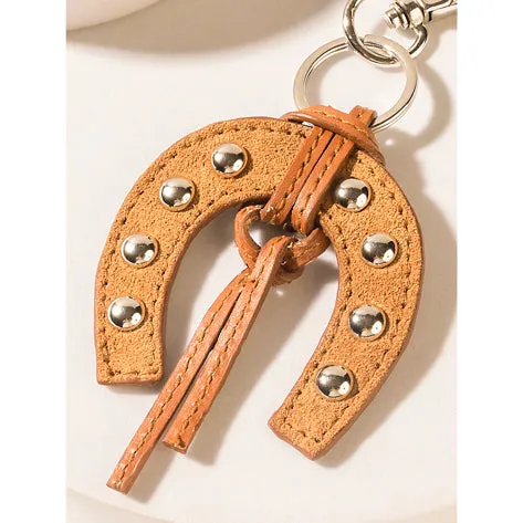 Frontier Fortune Keychain in Mojave Brown sold by Myra Bag