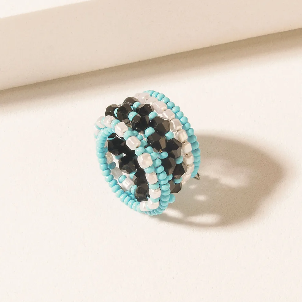 Inkwave Horizon Ring in Oasis Blue sold by Myra Bag product image thumbnail 2