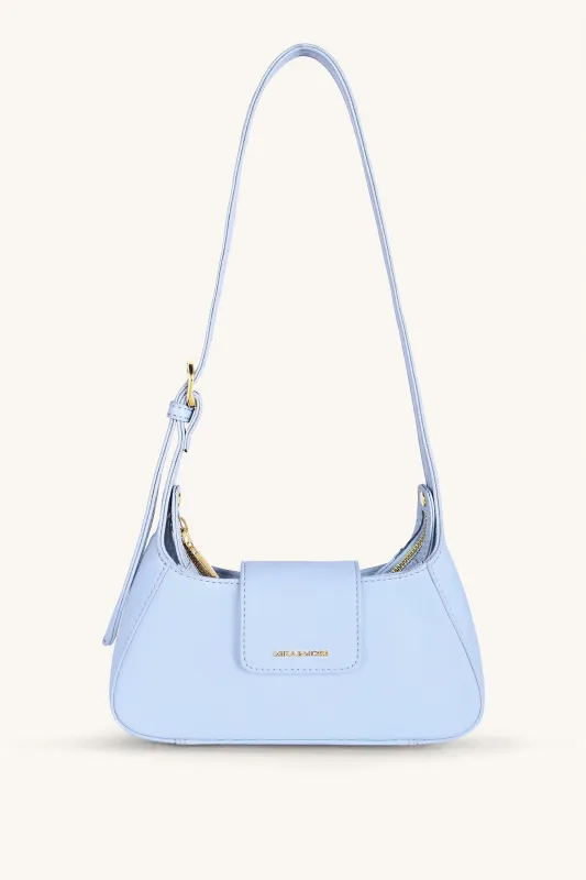 Mira & Moss Graciela Petite Shoulder Bag - Ice Blue sold by Myra Bag