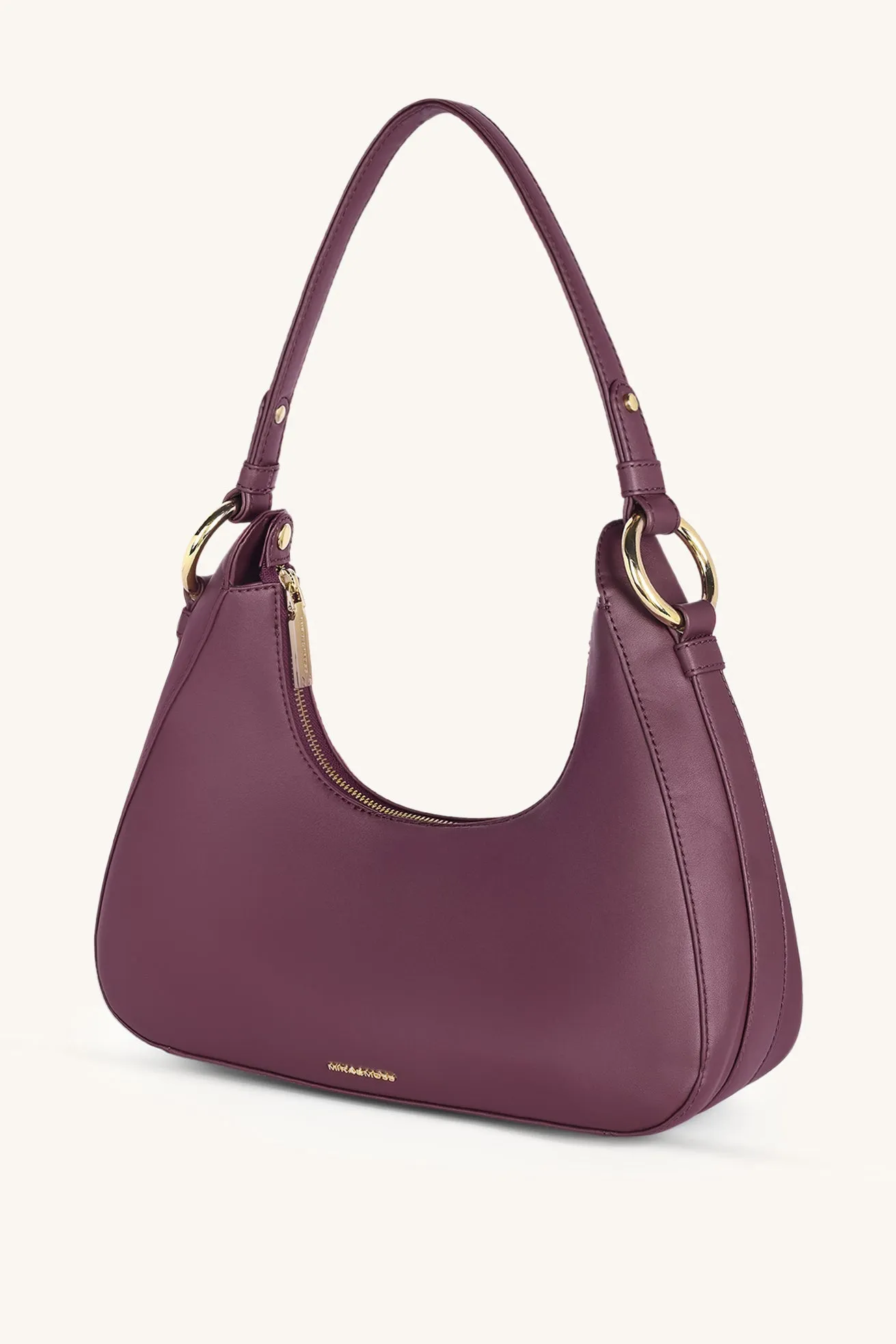 Mira & Moss Ava Shoulder Bag - Plum sold by Myra Bag product image thumbnail 3