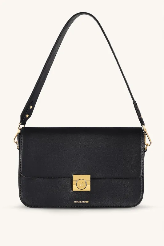 Mira & Moss Ravenne Shoulder Bag - Black sold by Myra Bag