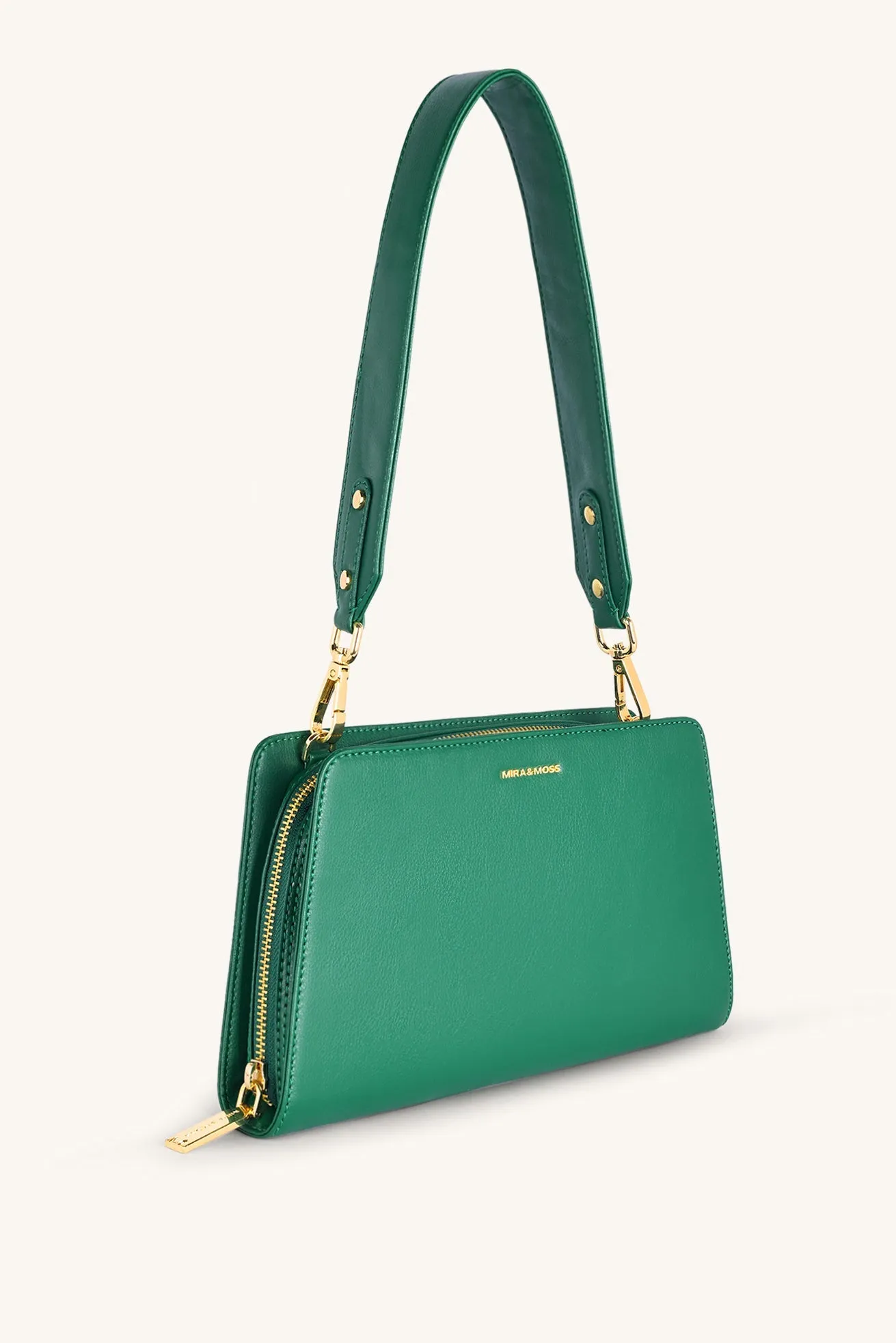 Mira & Moss Solenne Shoulder Bag - Malachite Green sold by Myra Bag product image thumbnail 2
