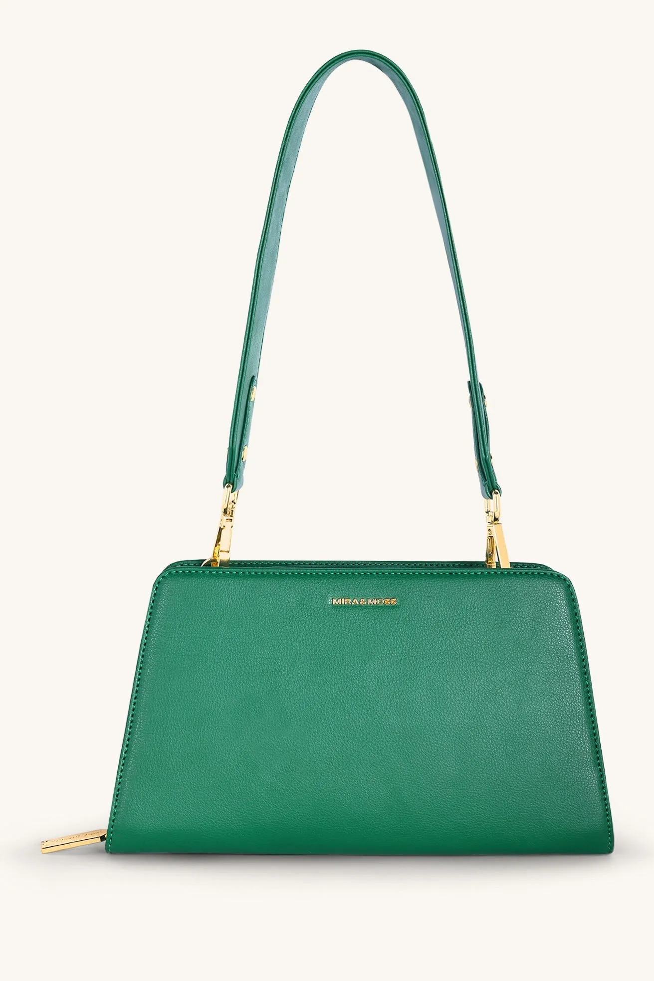 Mira & Moss Solenne Shoulder Bag - Malachite Green sold by Myra Bag