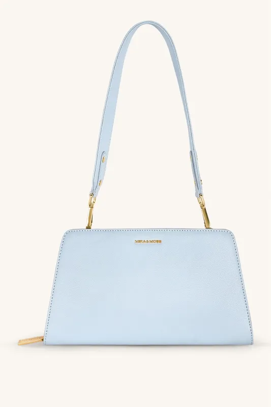 Mira & Moss Solenne Shoulder Bag - Ice Blue sold by Myra Bag