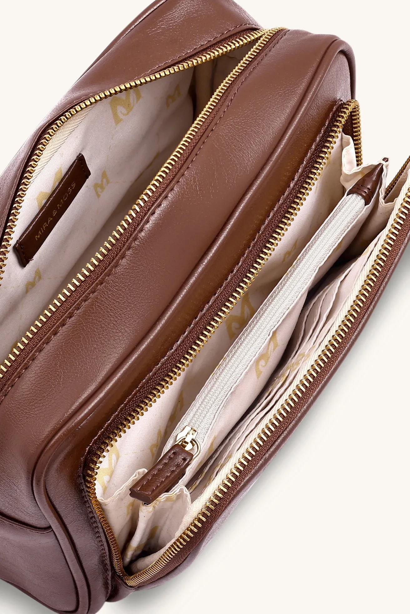 Mira & Moss Lucienne Crossbody Bag - Shiny Chocolate Brown sold by Myra Bag product image thumbnail 5