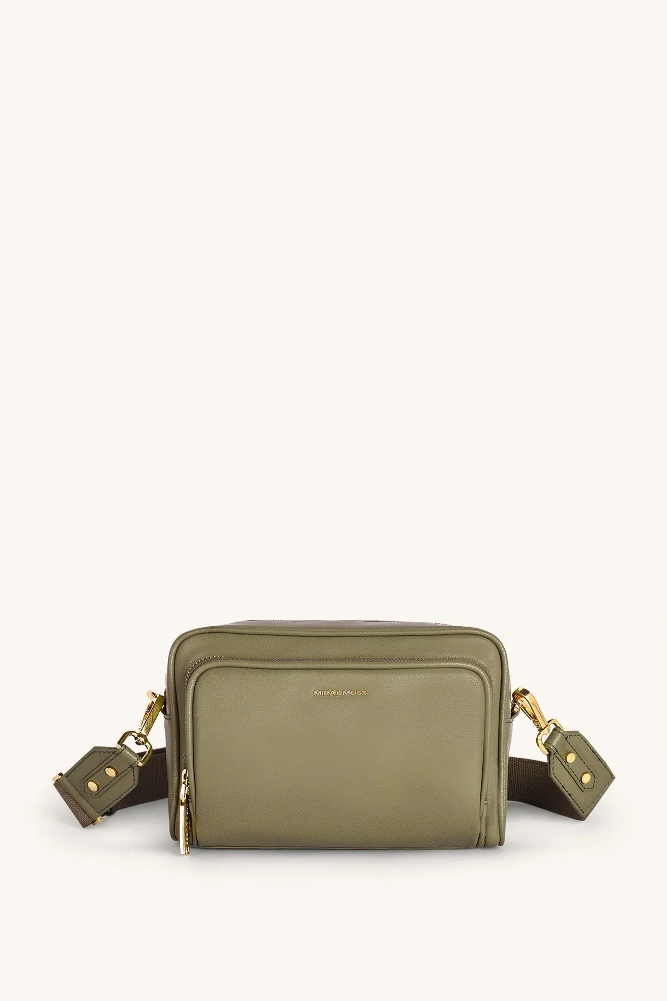 Mira & Moss Lucienne Crossbody Bag - Burnt Olive sold by Myra Bag