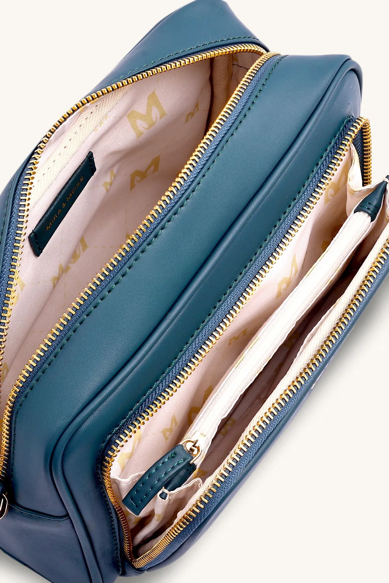 Mira & Moss Lucienne Crossbody Bag - Pine Teal sold by Myra Bag product image thumbnail 5