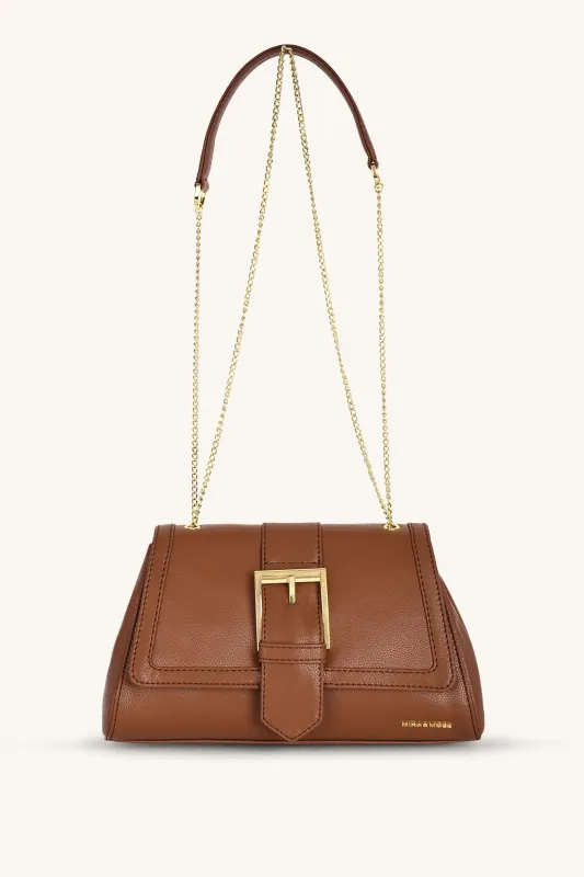 Mira & Moss Adrienne Crossbody Bag - Tan sold by Myra Bag
