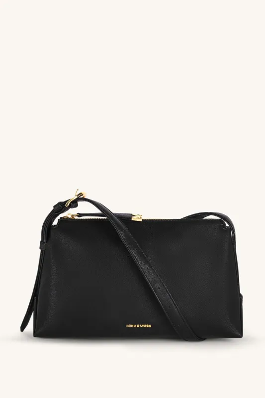 Mira & Moss Audrey Crossbody Bag - Black sold by Myra Bag