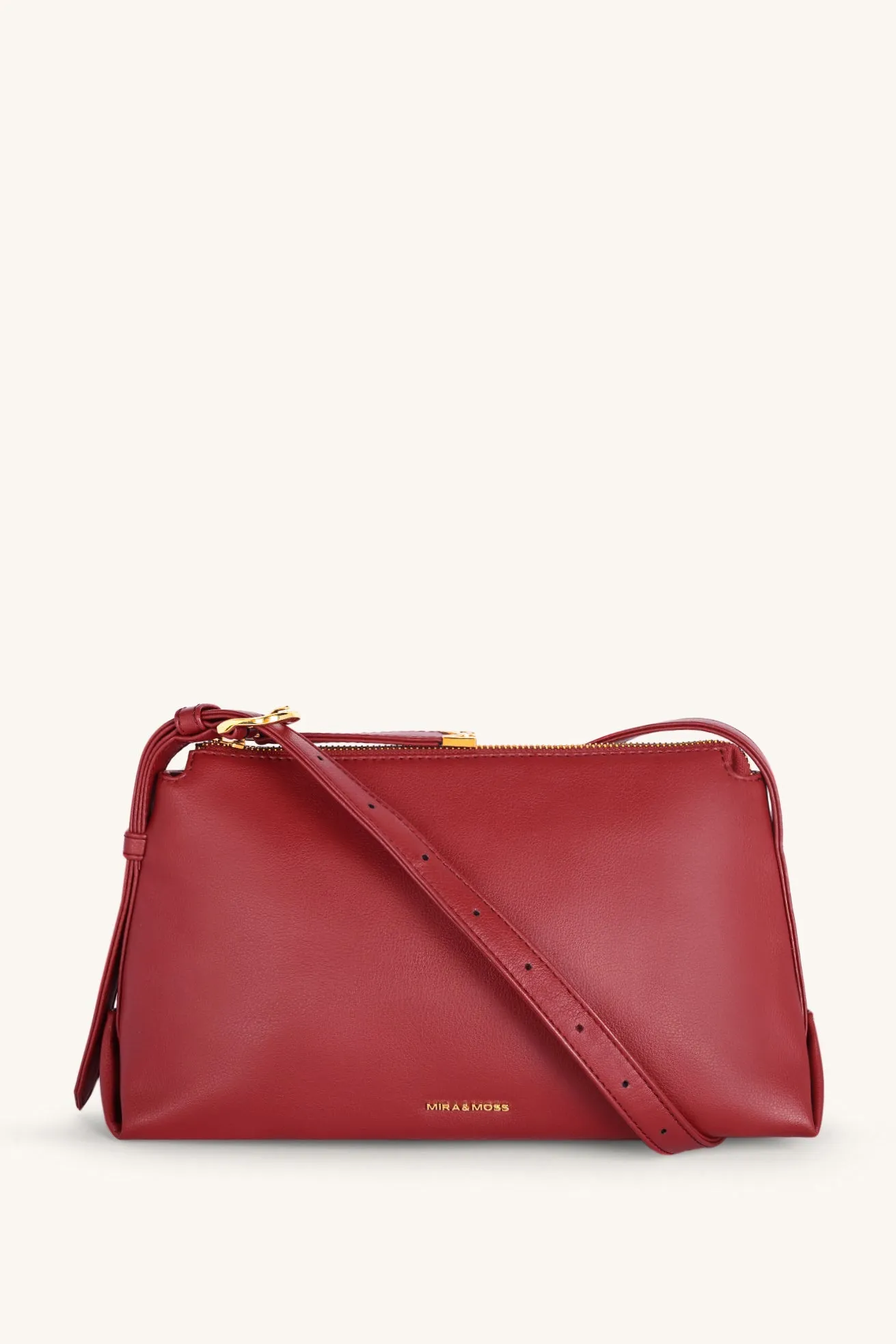 Mira & Moss Audrey Crossbody Bag - Garnet Red sold by Myra Bag