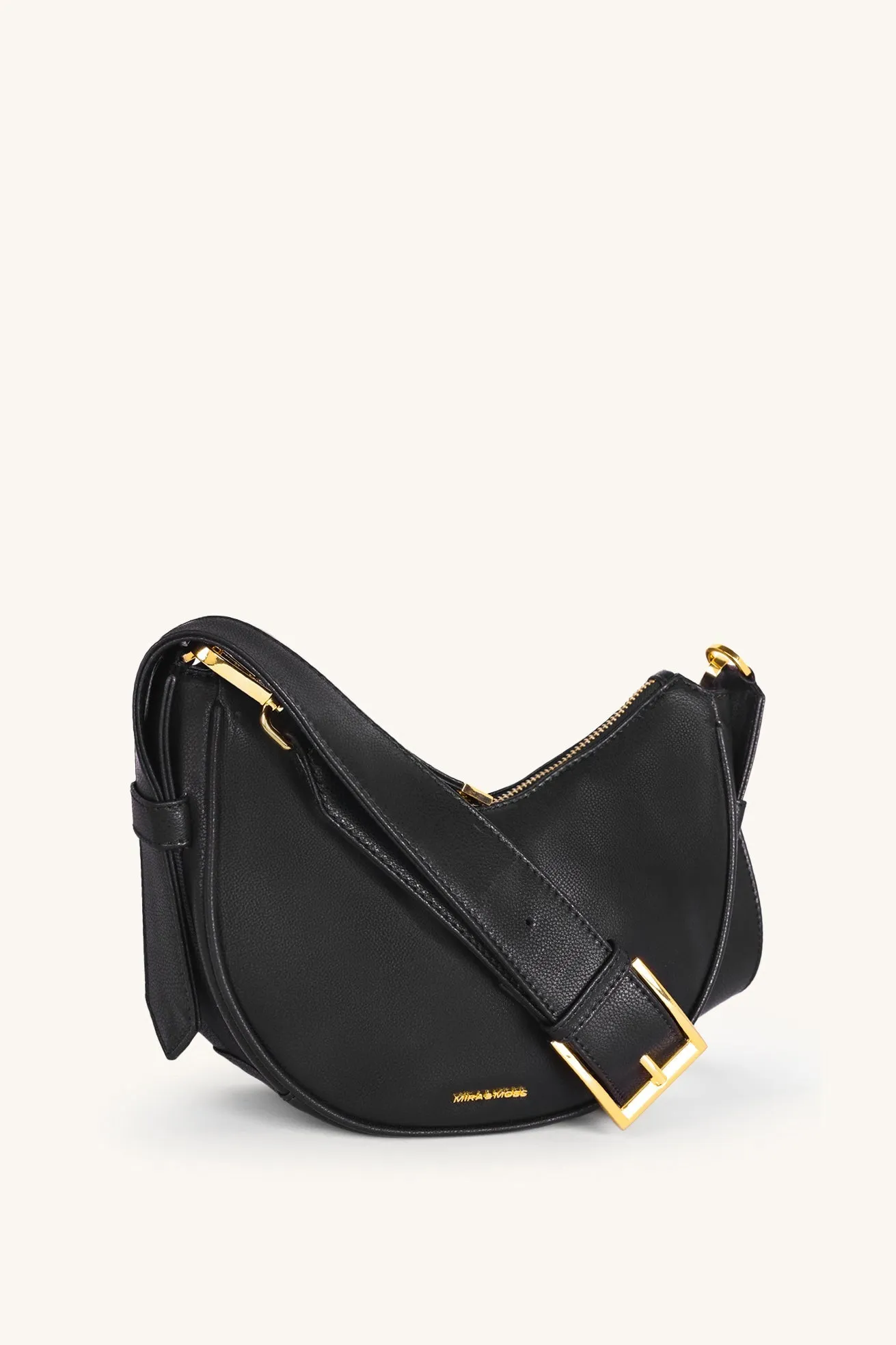 Mira & Moss Sabine Crescent Crossbody Bag - Black sold by Myra Bag product image thumbnail 2