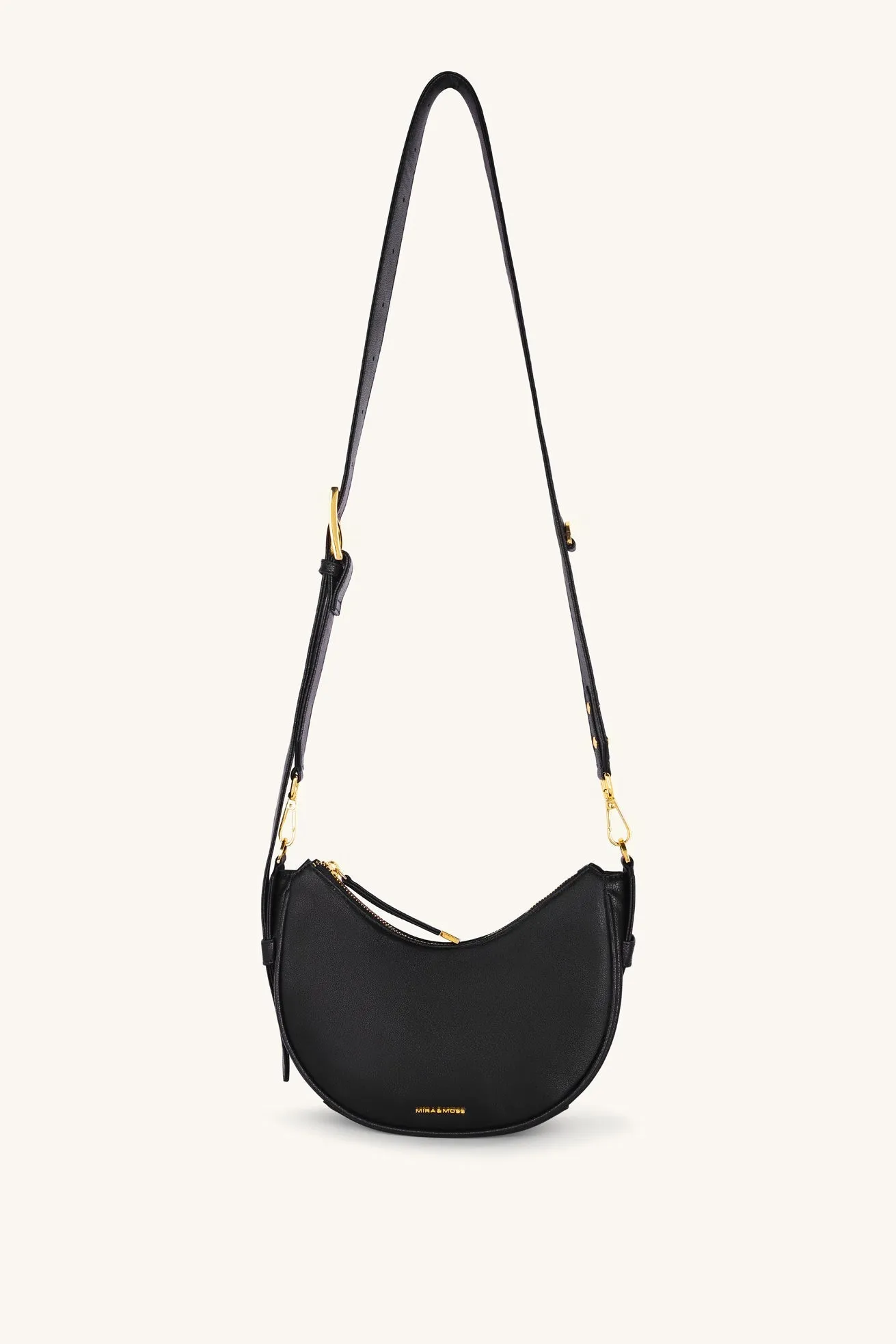 Mira & Moss Sabine Crescent Crossbody Bag - Black sold by Myra Bag product image thumbnail 5