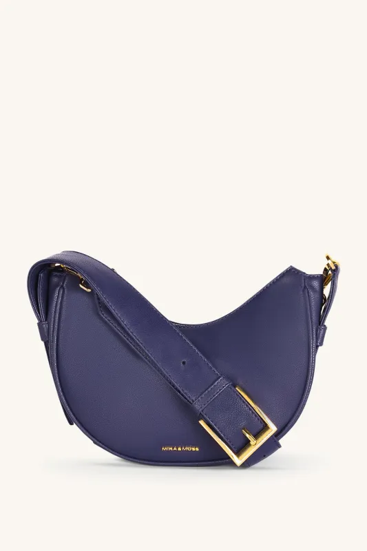 Mira & Moss Sabine Crescent Crossbody Bag - Future Dusk sold by Myra Bag