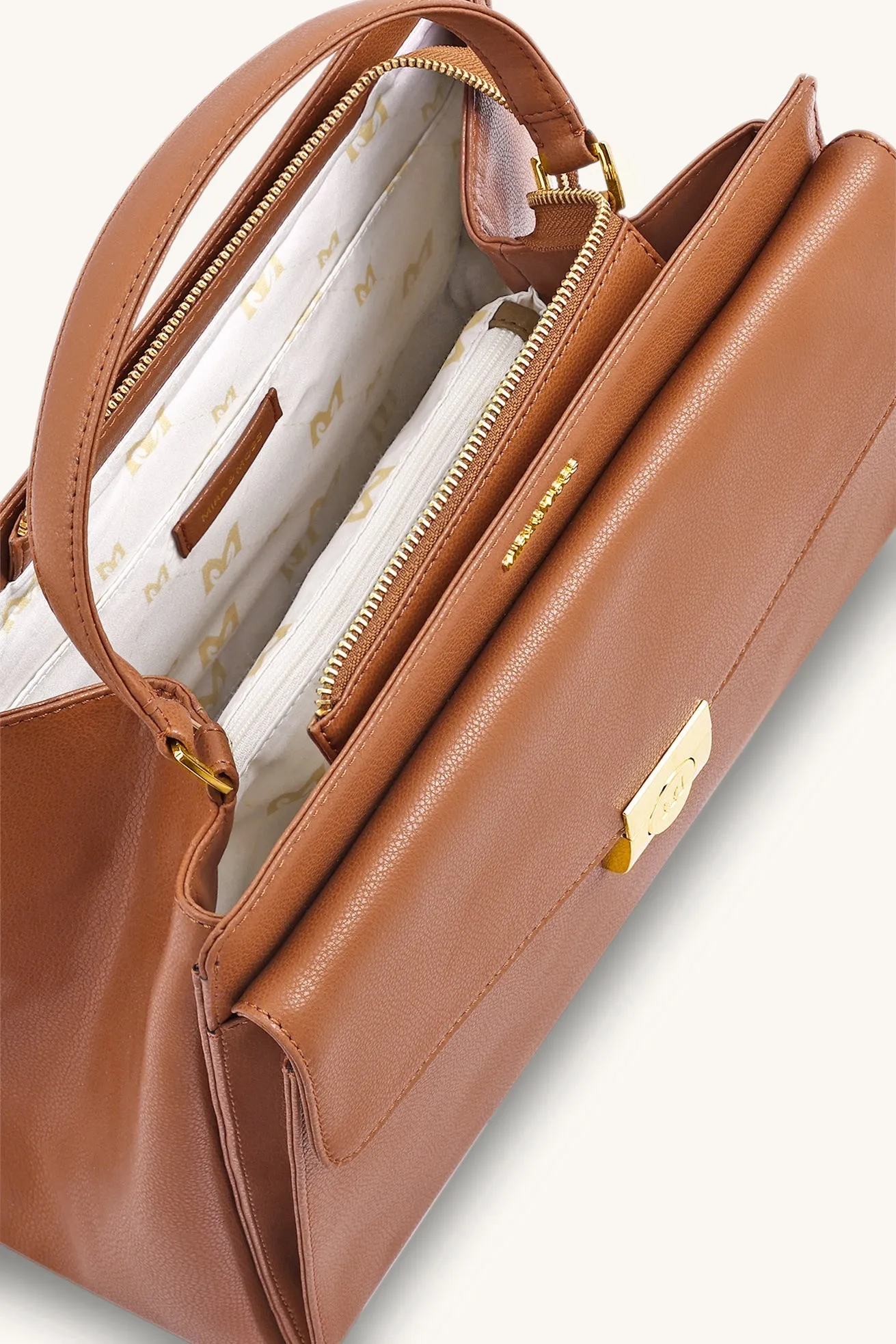 Mira & Moss Beverly Crossbody Bag - Tan sold by Myra Bag product image thumbnail 5