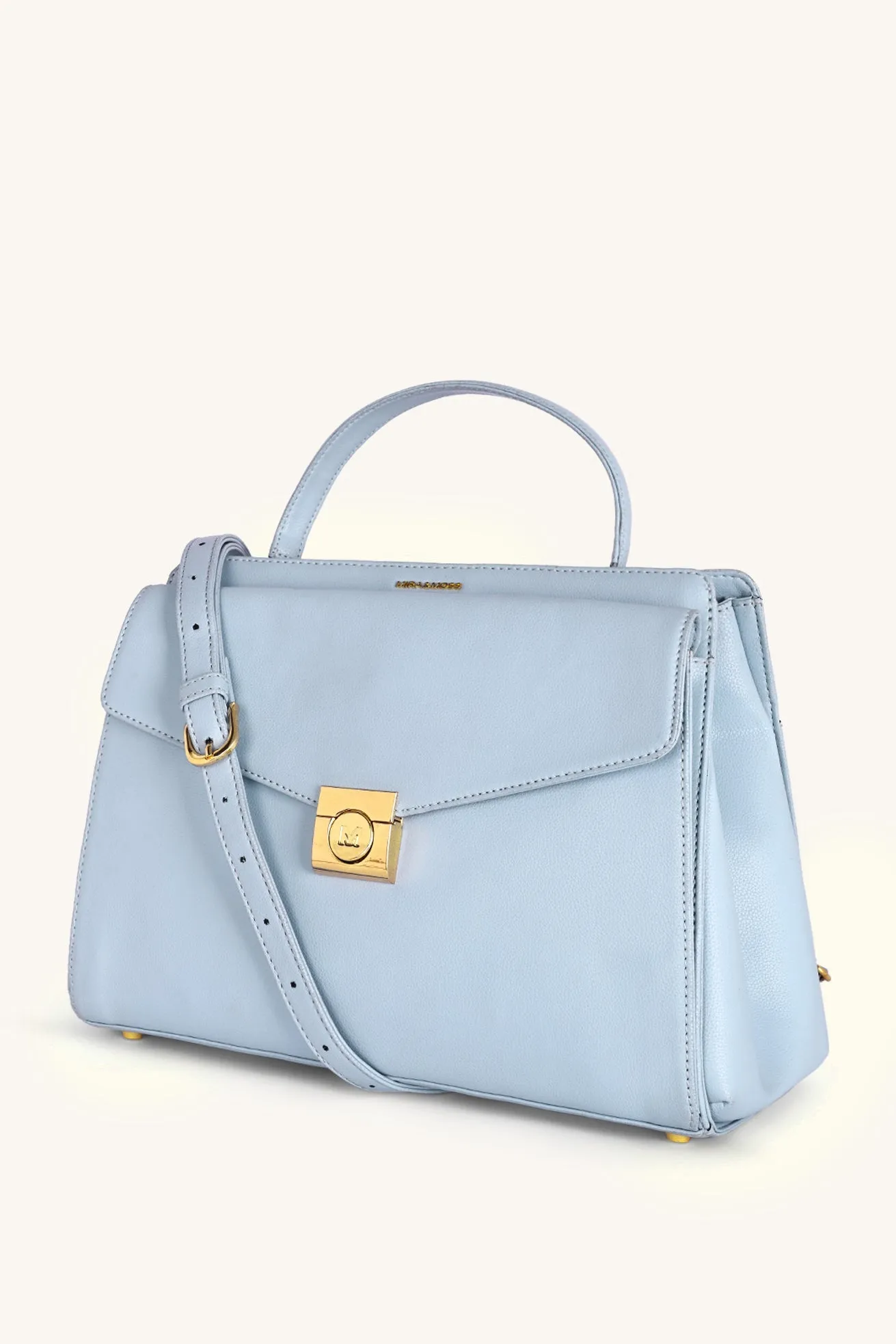 Mira & Moss Beverly Crossbody Bag - Ice Blue sold by Myra Bag product image thumbnail 3