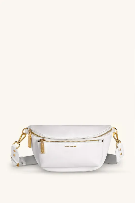 Mira & Moss Blair Fanny Bag - Ivory made by Myra Bag
