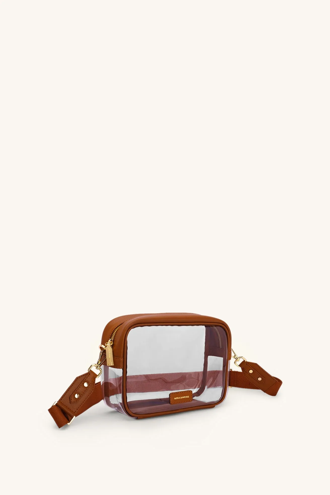 Mira & Moss Cleo Clear Bag - Tan sold by Myra Bag product image thumbnail 2