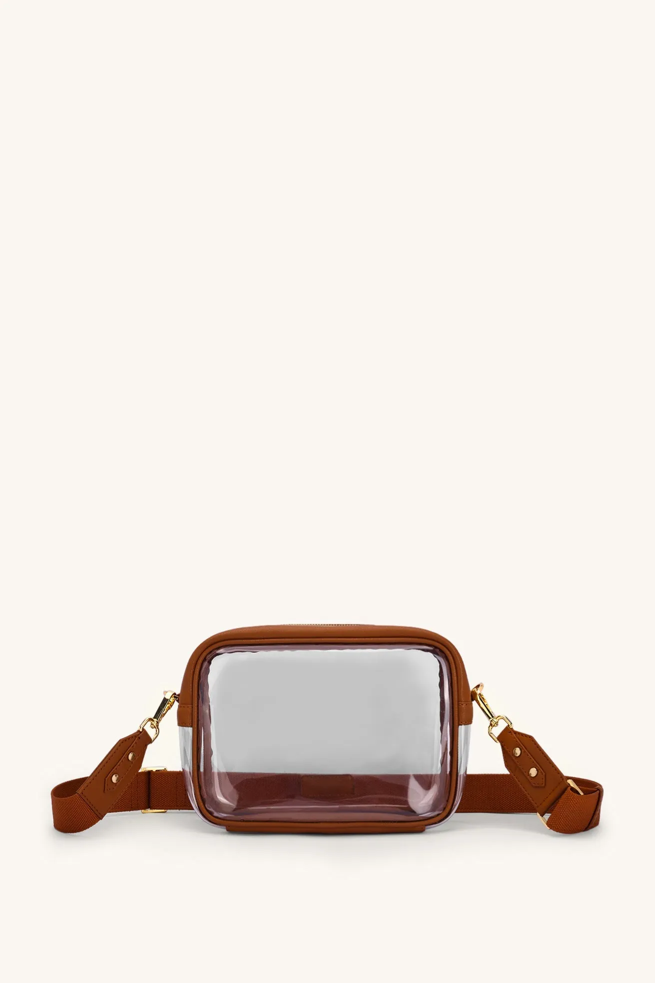 Mira & Moss Cleo Clear Bag - Tan sold by Myra Bag product image thumbnail 4