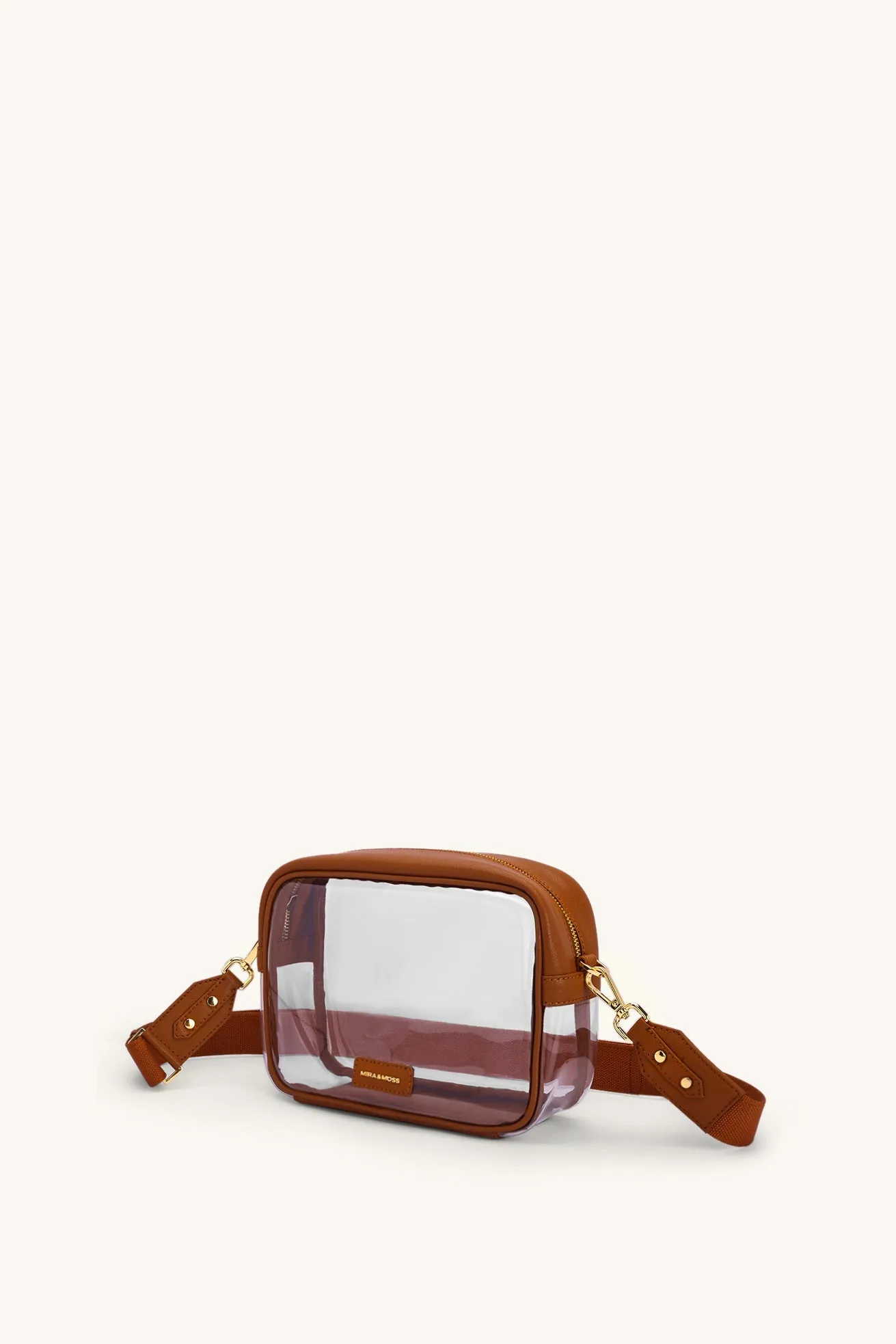 Mira & Moss Cleo Clear Bag - Tan sold by Myra Bag product image thumbnail 3