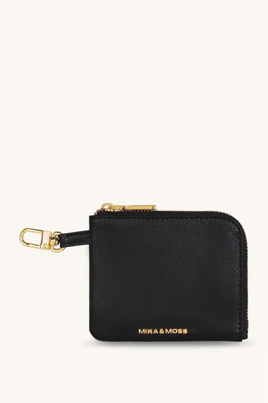 Mira & Moss Nova Compact Wallet - Black made by Myra Bag