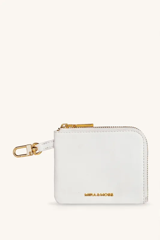 Mira & Moss Nova Compact Wallet - Ivory made by Myra Bag