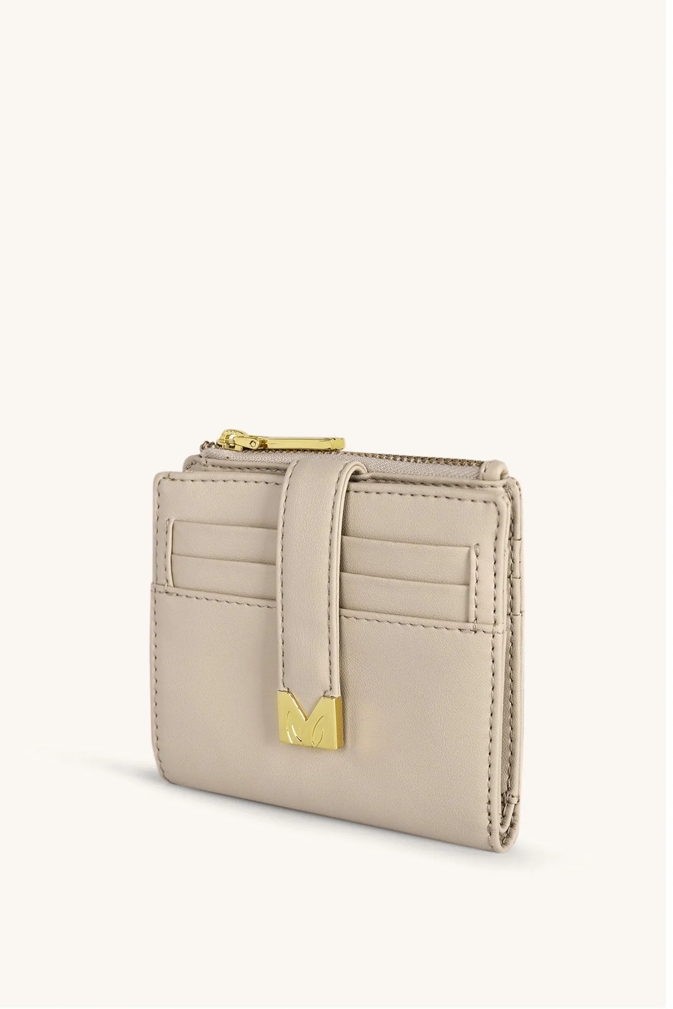 Mira & Moss Regina Compact Wallet - Light Taupe sold by Myra Bag product image thumbnail 3